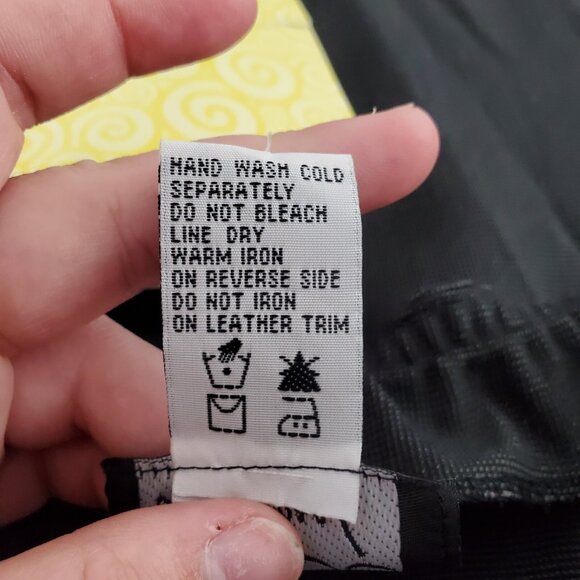 Koos of Course Mixed Media Leather Trim A Line Skirt Size 22W Boho Art To Wear - Picture 5 of 9